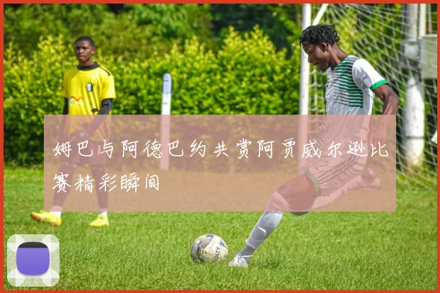 姆巴与阿德巴约共赏阿贾威尔逊比赛精彩瞬间